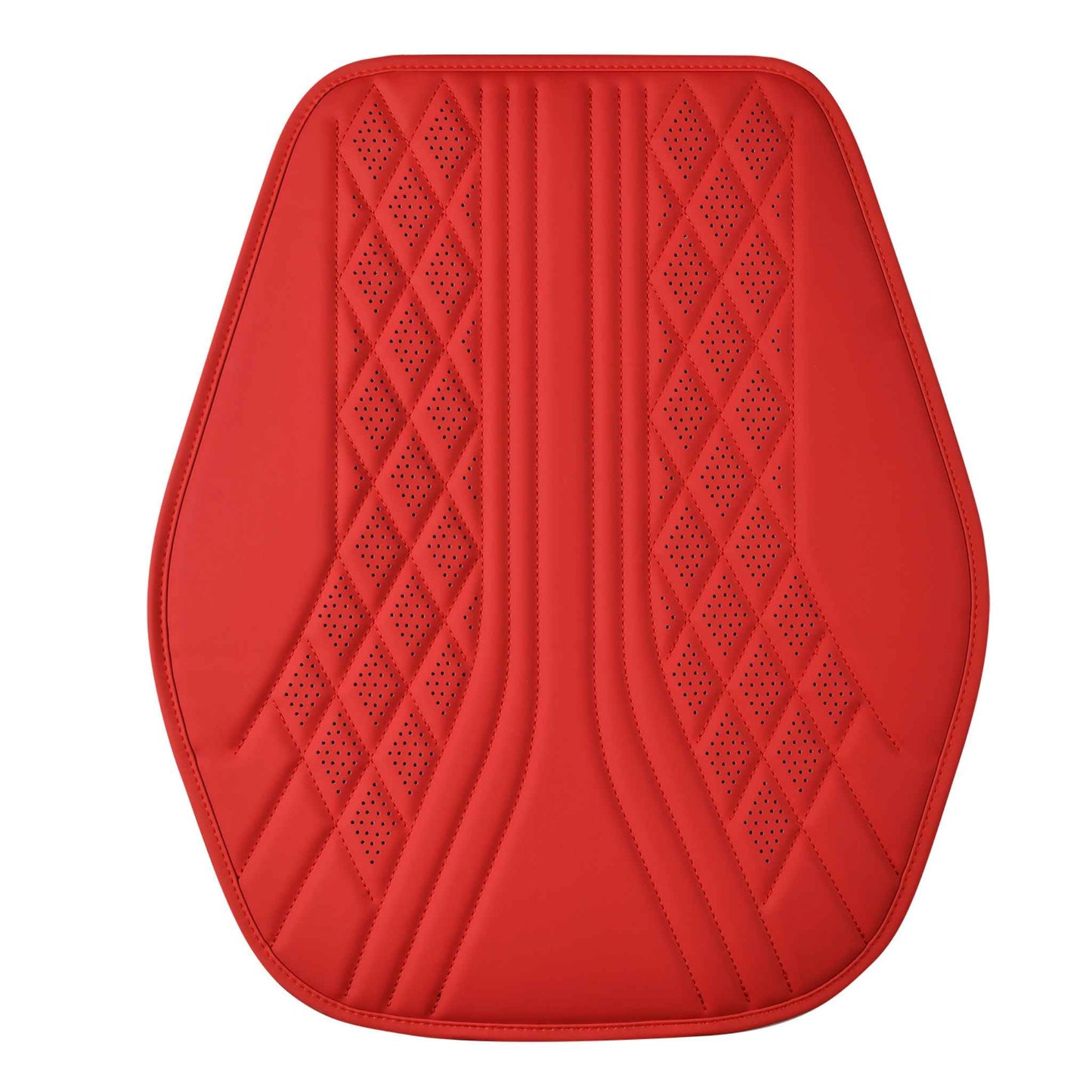 Luxus SeatSkin™ Housses de Siège en Similicuir à Motif Hybride | Noir