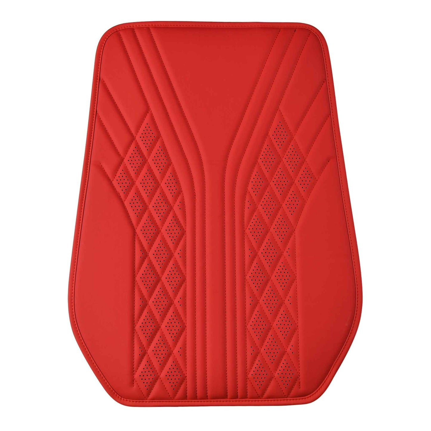Luxus SeatSkin™ Housses de Siège en Similicuir à Motif Hybride | Noir