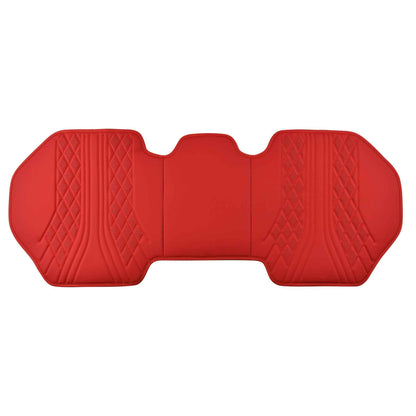 Luxus SeatSkin™ Housses de Siège en Similicuir à Motif Hybride | Marron Chocolat