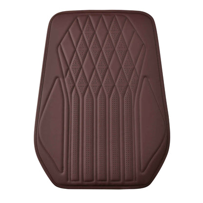 Luxus SeatSkin™ Housses de Siège en Similicuir à Motif Losanges | Rouge Ferrari