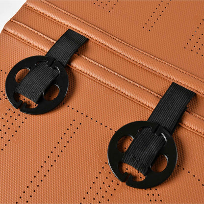 Luxus SeatSkin™ Housses de Siège en Suédine à Motif Losanges | Noir