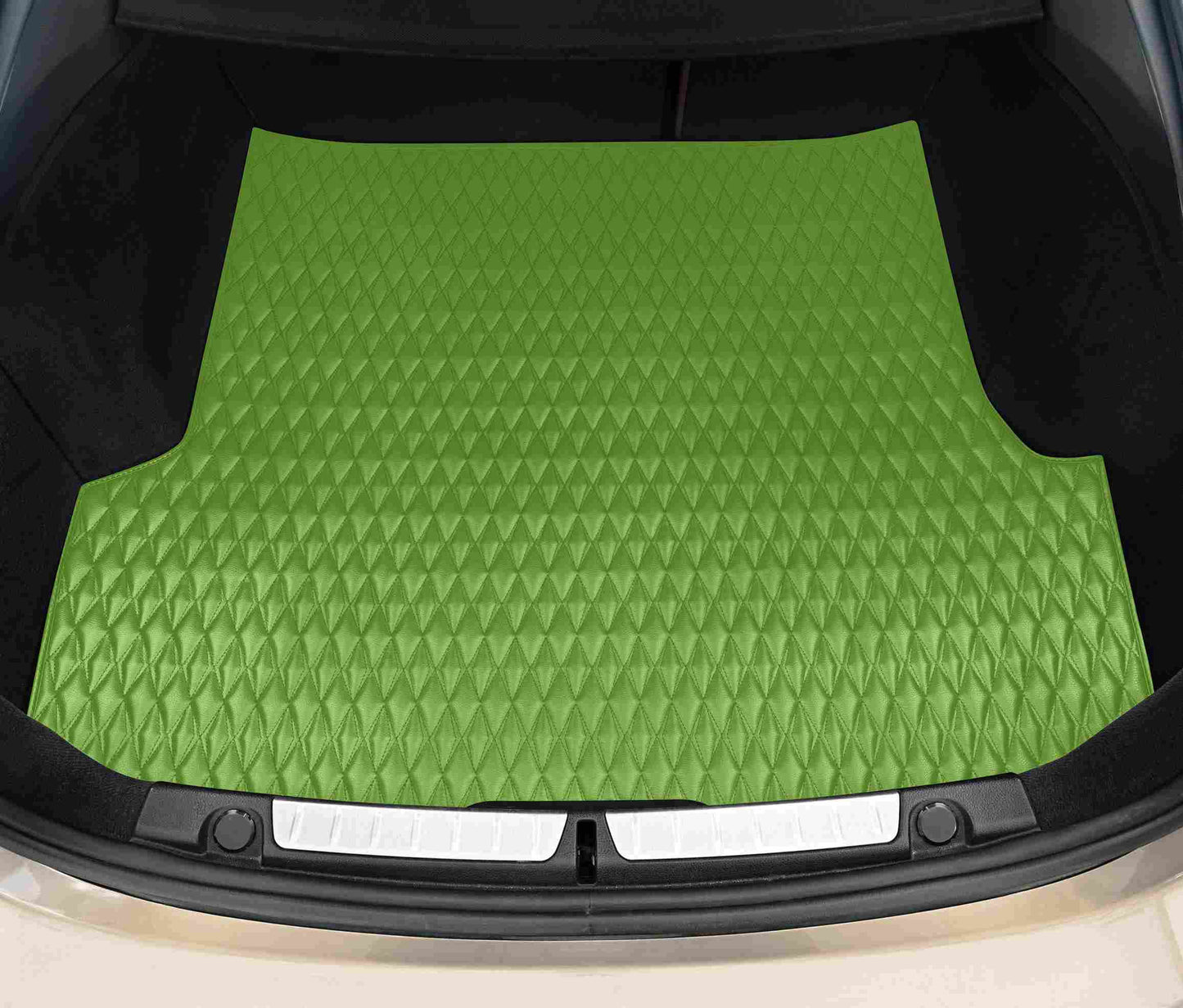 OFFERT: Tapis de coffre premium sur mesure | Motif double losange