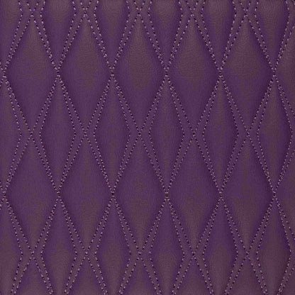 Tapis de Coffre Premium Sur Mesure | Motif Double Losange | Violet Nocturne