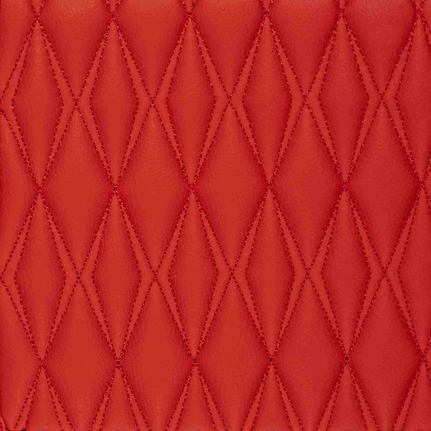 Tapis de Sol Premium Sur Mesure en 3D | Motif Double Losange | Rouge Ferrari