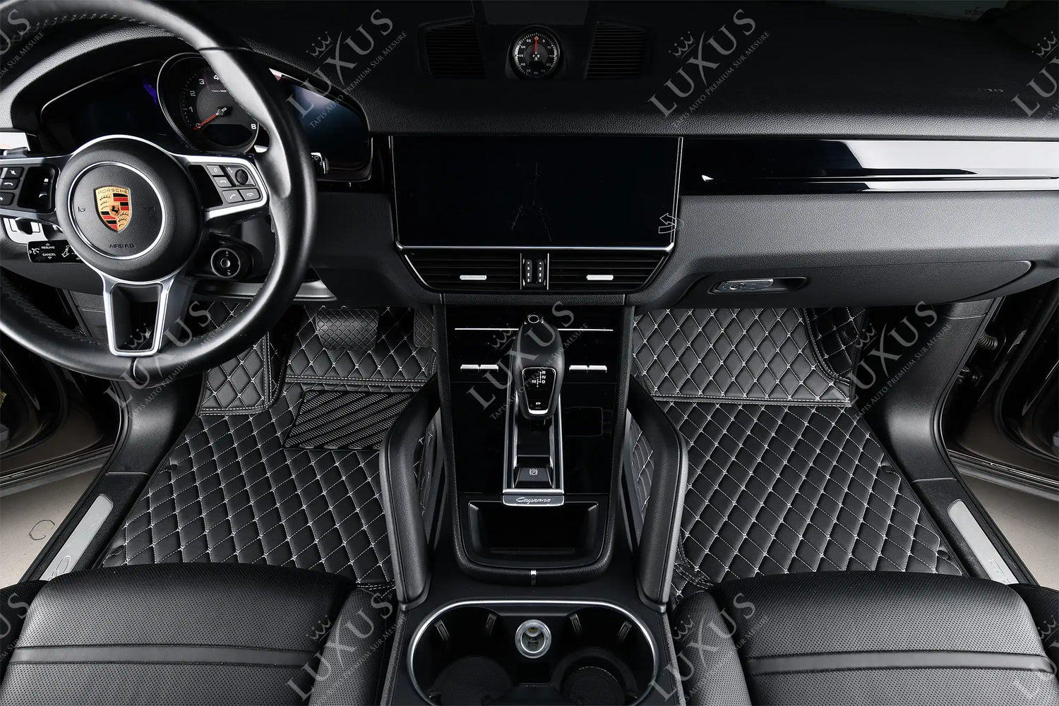  Tapis Coffre Voiture Tapis Coffre Voiture Côté Haut pour Audi  S1 ​​2014-2018 Couverture D'accessoires Intérieurs Tapis Revêtement  Cargaison Coffre Voiture Tapis (Couleur : Noir Rouge, Taille : B)