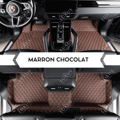 Tapis de Sol Premium Sur Mesure en 3D | Marron Chocolat